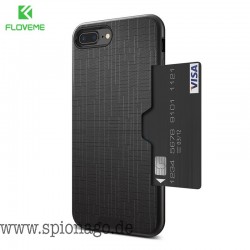 Karten Slot Smartphone Case Hülle für iPhone 7 Luxury Wallet Mobile Accessories für iPhone 8 6 6s 7 Plus Cases Armor Back Cover 