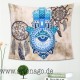 Wandteppich Allsehendes Auge Hand Fatima Hamsa Buddhistische Hand Indisches Mandala Wandbehänge Kunst Teppiche