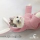 Sehr niedlicher Hunde Pullover Kaninchen Ohr Hundebekleidung Katze Kleidung Hund und Katze französische Bulldogge Kleidung lusti