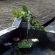 Solarbetriebene Wasser Pumpe für Brunnen - Silikon Solarbürstenloser Wasser Zyklus Teich für Garten Dekoration