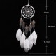 Handgemachter Traumfänger schwarze Feder-Spitze Indian Dream Catcher-Korn-hängende Dekoration Ornament Geschenk Spirit Esoterik
