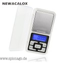 NEWACALOX Präzisions Waage digital 200g x 0.01g Mini für die Tasche für Gold Silber Waage Schmuck 0,01 Gewicht Elektronische Waa
